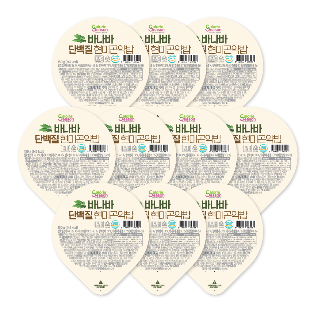 바나바단백질현미곤약밥 150g X 30개입